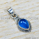 Blue Chalcedony 925 Sterling Silver Pendant (SJWP-1523) Blue Chalcedony 925 Sterling Silver Pendant (SJWP-1523)