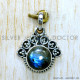 Labradorite 925 Sterling Silver Pendant (SJWP-1530) Labradorite 925 Sterling Silver Pendant (SJWP-1530)