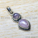 Rose Quartz 925 Sterling Silver Pendant (SJWP-1534) Rose Quartz 925 Sterling Silver Pendant (SJWP-1534)