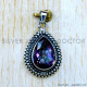 Mystic Topaz 925 Sterling Silver Pendant (SJWP-1546) Mystic Topaz 925 Sterling Silver Pendant (SJWP-1546)