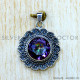 Mystic Topaz 925 Sterling Silver Pendant (SJWP-1547) Mystic Topaz 925 Sterling Silver Pendant (SJWP-1547)