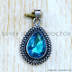 Blue Topaz 925 Sterling Silver Pendant (SJWP-1548) Blue Topaz 925 Sterling Silver Pendant (SJWP-1548)