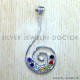 Multistone 925 Sterling Silver Pendant (SJWP-1555)