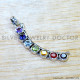 Multistone 925 Sterling Silver Pendant (SJWP-1556)