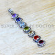 Multistone 925 Sterling Silver Pendant (SJWP-1560)