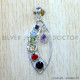 Multistone 925 Sterling Silver Pendant (SJWP-1561)