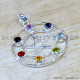 Multistone 925 Sterling Silver Pendant (SJWP-1562)