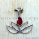 Ruby 925 Sterling Silver Pendant (SJWP-1569) Ruby 925 Sterling Silver Pendant (SJWP-1569)