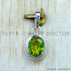 Peridot 925 Sterling Silver Pendant (SJWP-1574)