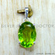 Peridot 925 Sterling Silver Pendant (SJWP-1576)
