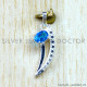 Blue Topaz 925 Sterling Silver Pendant (SJWP-1580)