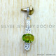 Peridot 925 Sterling Silver Pendant (SJWP-1585)