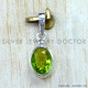 Peridot 925 Sterling Silver Pendant (SJWP-1587)