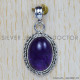 Amethyst 925 Sterling Silver Pendant (SJWP-160) Amethyst 925 Sterling Silver Pendant (SJWP-160)