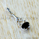 Black Onyx 925 Sterling Silver Pendant (SJWP-1602)
