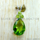 Peridot 925 Sterling Silver Pendant (SJWP-1607)