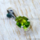 Peridot 925 Sterling Silver Pendant (SJWP-1612)