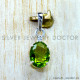 Peridot 925 Sterling Silver Pendant (SJWP-1614)