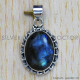 Labradorite 925 Sterling Silver Pendant (SJWP-165) Labradorite 925 Sterling Silver Pendant (SJWP-165)