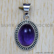 Amethyst 925 Sterling Silver Pendant (SJWP-167) Amethyst 925 Sterling Silver Pendant (SJWP-167)
