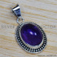 Amethyst 925 Sterling Silver Pendant (SJWP-167) Amethyst 925 Sterling Silver Pendant (SJWP-167)