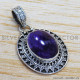 Amethyst 925 Sterling Silver Pendant (SJWP-174) Amethyst 925 Sterling Silver Pendant (SJWP-174)