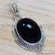 Black Onyx 925 Sterling Silver Pendant (SJWP-186) Black Onyx 925 Sterling Silver Pendant (SJWP-186)