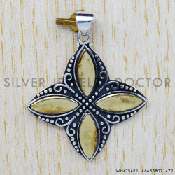 925 Sterling Silver Pendant (SJWP-19) 925 Sterling Silver Pendant (SJWP-19)