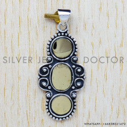 925 Sterling Silver Pendant (SJWP-20) 925 Sterling Silver Pendant (SJWP-20)