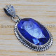 Sapphire 925 Sterling Silver Pendant (SJWP-212) Sapphire 925 Sterling Silver Pendant (SJWP-212)