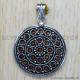 Coral 925 Sterling Silver Pendant (SJWP-231) Coral 925 Sterling Silver Pendant (SJWP-231)