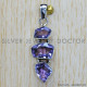 Amethyst 925 Sterling Silver Pendant (SJWP-235) Amethyst 925 Sterling Silver Pendant (SJWP-235)
