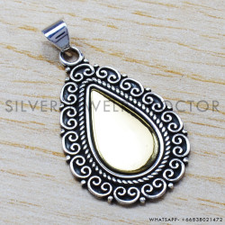 925 Sterling Silver Pendant (SJWP-24)