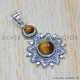 Tiger Eye 925 Sterling Silver Pendant (SJWP-259) Tiger Eye 925 Sterling Silver Pendant (SJWP-259)