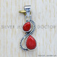Coral 925 Sterling Silver Pendant (SJWP-275) Coral 925 Sterling Silver Pendant (SJWP-275)