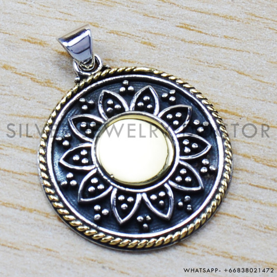925 Sterling Silver Pendant (SJWP-28)