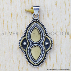 925 Sterling Silver Pendant (SJWP-30) 925 Sterling Silver Pendant (SJWP-30)