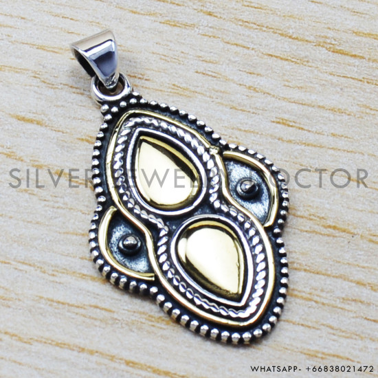925 Sterling Silver Pendant (SJWP-30)