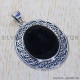 Black Onyx 925 Sterling Silver Pendant (SJWP-304) Black Onyx 925 Sterling Silver Pendant (SJWP-304)