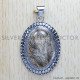 Black Rutile 925 Sterling Silver Pendant (SJWP-307) Black Rutile 925 Sterling Silver Pendant (SJWP-307)