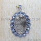 Black Rutile 925 Sterling Silver Pendant (SJWP-310) Black Rutile 925 Sterling Silver Pendant (SJWP-310)