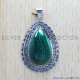 Malachite 925 Sterling Silver Pendant (SJWP-312) Malachite 925 Sterling Silver Pendant (SJWP-312)