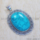 Turquoise 925 Sterling Silver Pendant (SJWP-313) Turquoise 925 Sterling Silver Pendant (SJWP-313)