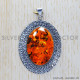 Amber 925 Sterling Silver Pendant (SJWP-316) Amber 925 Sterling Silver Pendant (SJWP-316)
