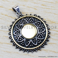 925 Sterling Silver Pendant (SJWP-32)