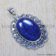 Lapis Lazuli 925 Sterling Silver Pendant (SJWP-321) Lapis Lazuli 925 Sterling Silver Pendant (SJWP-321)