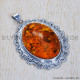 Amber 925 Sterling Silver Pendant (SJWP-334)