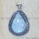 Rainbow Moonstone 925 Sterling Silver Pendant (SJWP-345) Rainbow Moonstone 925 Sterling Silver Pendant (SJWP-345)