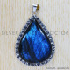 Labradorite 925 Sterling Silver Pendant (SJWP-35) Labradorite 925 Sterling Silver Pendant (SJWP-35)