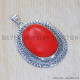 Coral 925 Sterling Silver Pendant (SJWP-351) Coral 925 Sterling Silver Pendant (SJWP-351)